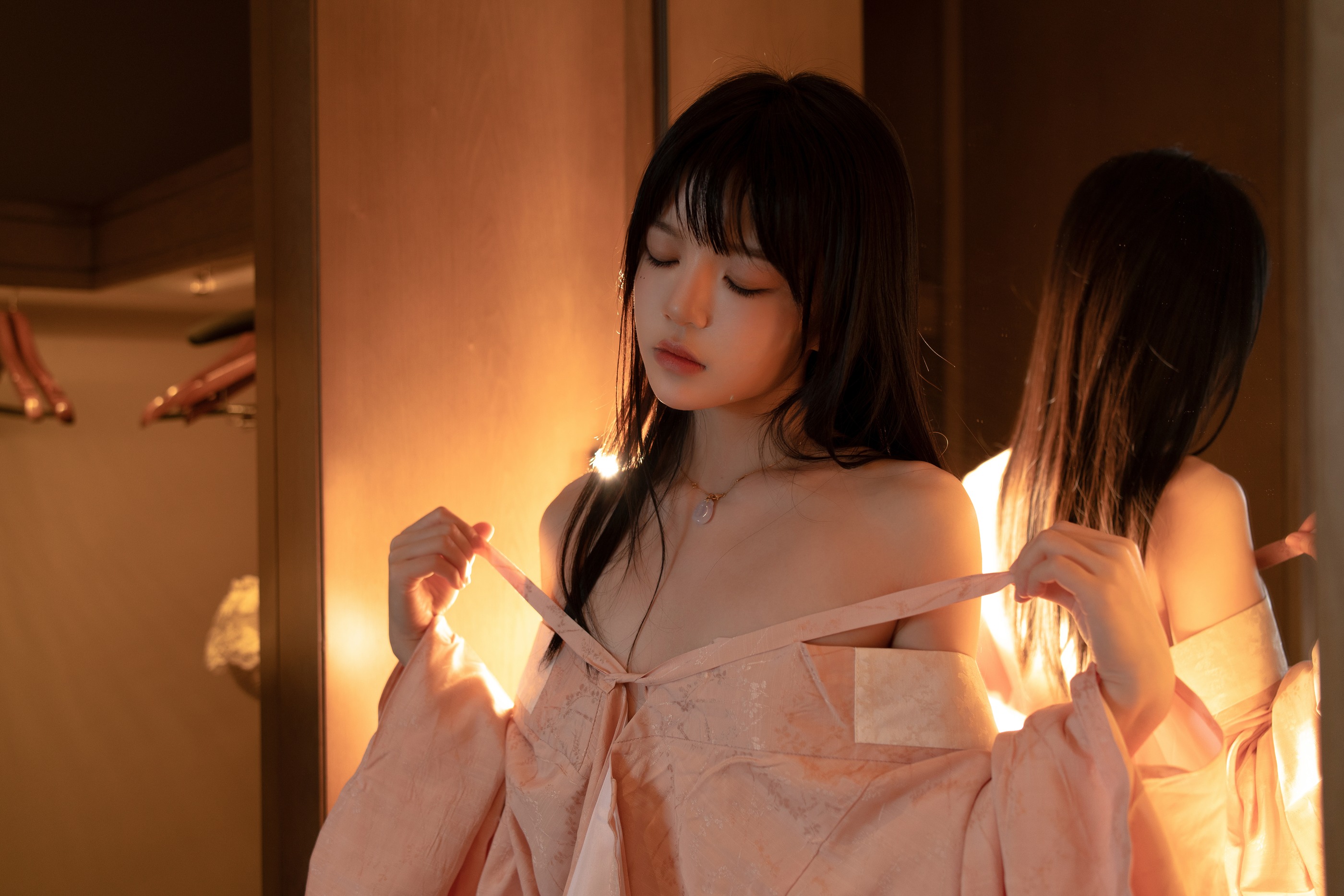 图片[1]-桜桃喵 – NO.174  拢花[26P]-XikXak